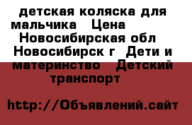 детская коляска для мальчика › Цена ­ 1 500 - Новосибирская обл., Новосибирск г. Дети и материнство » Детский транспорт   